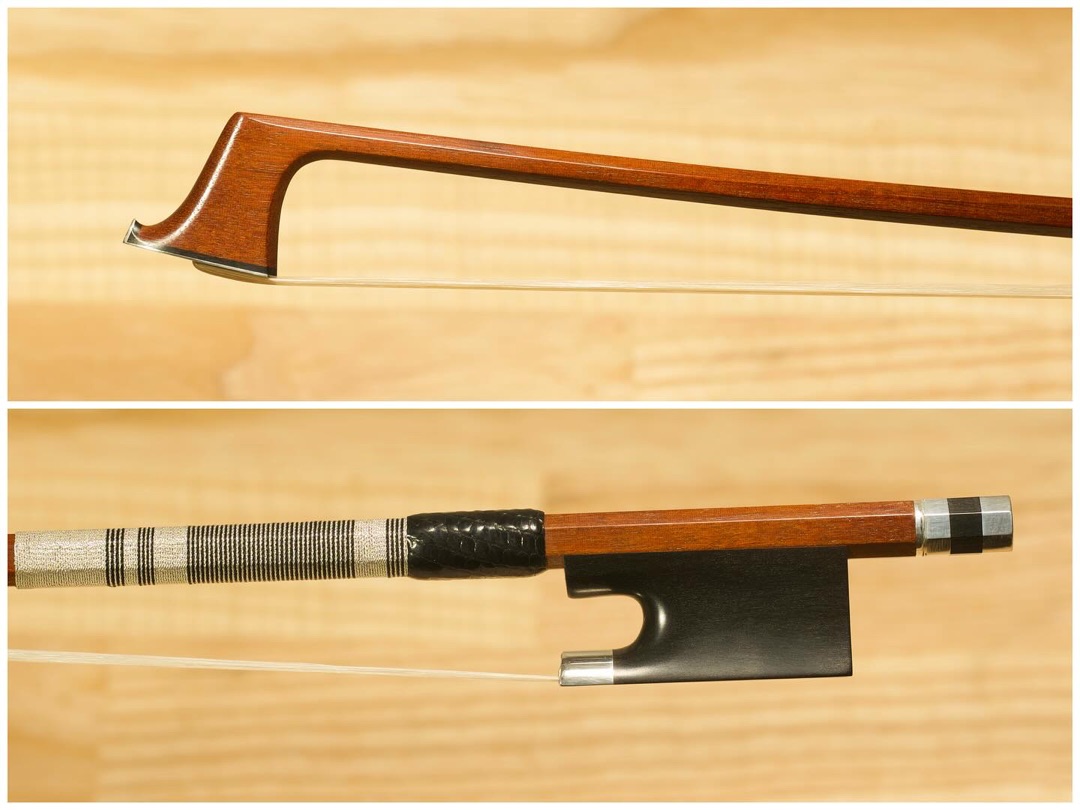 Head and frog of the Op. 13 bow